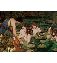 Art Puzzle Hylas ve Su Perileri,1896 1500 Parça Pu