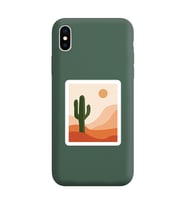 Koyu Yeşil Lansman Telefon Kılıfı Iphone X