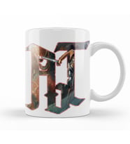 Attack On  Titan Logo Kupa Bardak Porselen