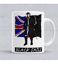 Black Sails Kupa Bardak Porselen