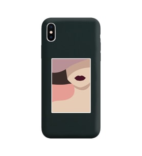 Siyah Lansman Kılıf iPhone XS