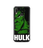 Hulk Tasarım Süper Şeffaf Silikon Telefon Kılıfı Huawei P20 Lite 