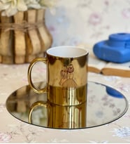 Kız Kardeş Tasarımlı Gold Kupa