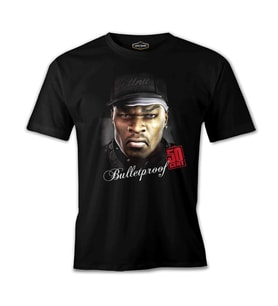 50 Cent Siyah Erkek Tshirt