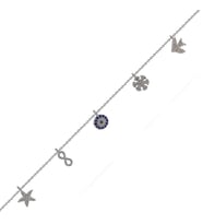 Söğütlü Silver şans bilekliği