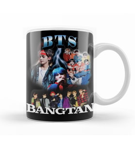 Bts Bangtan Kupa Bardak Porselen