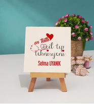 En Tatlı Acil Tıp Teknisyeni Hediye Dekoratif Taş Baskı