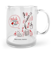 BK Gift Kişiye Özel Öğretmenler Gününüz Kutlu Olsun Cam Kupa Bardak  2