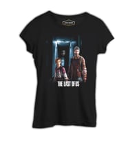 The Last of Us Siyah Kadın Tshirt