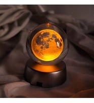 Gezegen Galaksi Cam Işıklı Küre