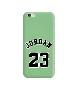 Iphone 6 Air Jordan Tasarımlı Yeşil Lansman Telefon Kılıfı