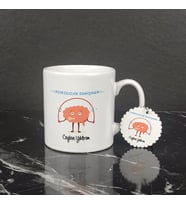 Psikoljik Danışman Kupa Bardak ve Anahtarlık Set
