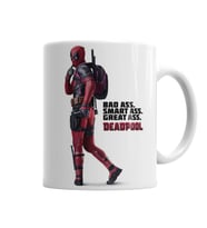 Deadpool Marvel Kupa Bardak Porselen