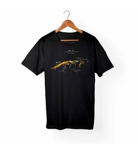 Formula F1 Çocuk Siyah Tişört