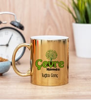 Çevre Mühendisi Gold Kupa Bardak