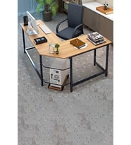160*60*160 L Tasarım Oval Çalışma Masası Meşe