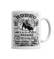 Rodeo  Dallas Kupa Bardak Porselen