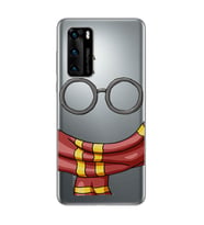 Harry Poter Tasarımlı Süper Şeffaf Silikon Telefon Kılıfı Huawei P40