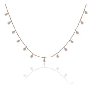Söğütlü Silver damlalı kolye