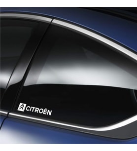 Citroen Araba Arka Cam Araç Sticker Yapıştırma 2Adet