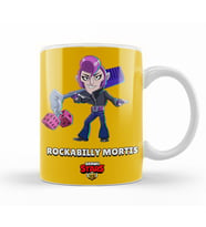Brawl  Stars Rockabılly Mortıs Kupa Bardak Porselen