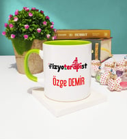 Fizyoterapist Kupa Bardak Yeşil