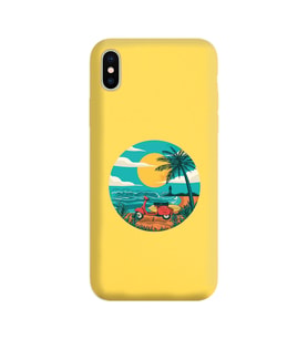 Sarı Lansman Kılıf iPhone XS