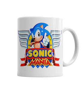 Sonic Mania Kupa Bardak Porselen