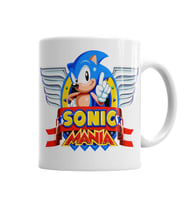 Sonic Mania Kupa Bardak Porselen