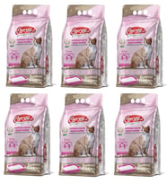 Energy Bentonit Kedi Kumu Bebek Pudrası Kokulu 5 Lt - 6 Paket - Toplam 30 Lt