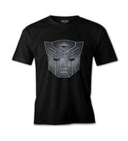 Transformers Logo 1 Siyah Erkek Tshirt