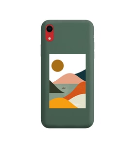 Yeşil Lansman Kılıf iPhone XR
