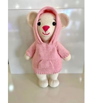 Amigurumi Oyun Arkadaşı Ayı Ted (Krem)