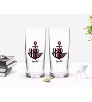BK Gift Kişiye Özel Renkli Baskılı Kaptan Tasarımlı İkili Rakı Bardağı Seti-3 (Beyaz)