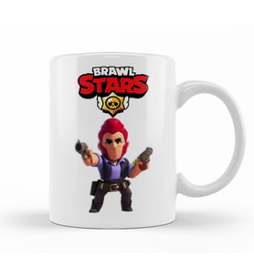 Colt Brawl Stars Kupa Bardak Porselen