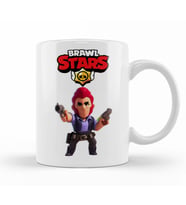 Colt Brawl Stars Kupa Bardak Porselen