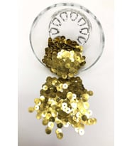 Sarı Metal Pul 8 mm
