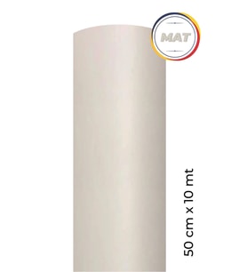Mat Beyaz Kendinden Yapışkanlı Kaplama Folyosu 50 CM X 10 MT