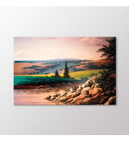 Arty Tablo Manzara Tablo (Karışık)