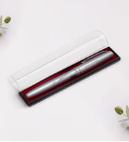 BK Gift Kişiye Özel Atatürk İmzalı Gümüş Metal Roller Kalem