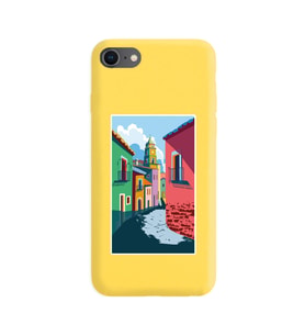 Sarı Lansman Telefon Kılıfı Iphone 8