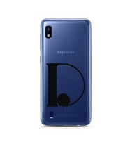Samsung A10 Harf Tasarımlı Telefon Kılıfı D-Harfi 