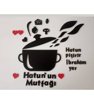 Mutfak Mdf Duvar Pano