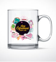 BK Gift Kişiye Özel Sınıf Öğretmeni Cam Kupa Bardak - 4