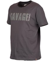 Savage Gear Simply Savage Tee Grey T-Shirt (Gri)