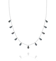 Topaz Taşlı Kolye Gümüş Bayan Kolyesi Kadın Kolye UC-306