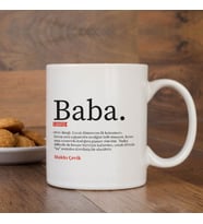 Lügatçe Baba İsme Özel Kupa