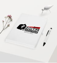 BK Gift Kişiye Özel Özel Eğitim Öğretmeni Temalı Beyaz Defter Kalem Hediye Seti - 1