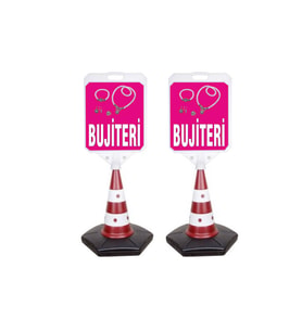 Bujiteri Temalı Reklam Ve Uyarı Dubası 2 Adet