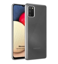 Microsonic Samsung Galaxy A02s Kılıf Transparent Soft Beyaz